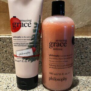 Philosophy Amazing Grace Intense Shower Gel & Hand Creme! NEW